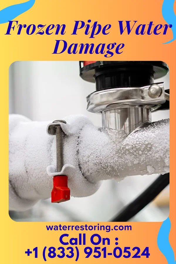 Frozen Pipe Water Damage in Brooks Mill, PA